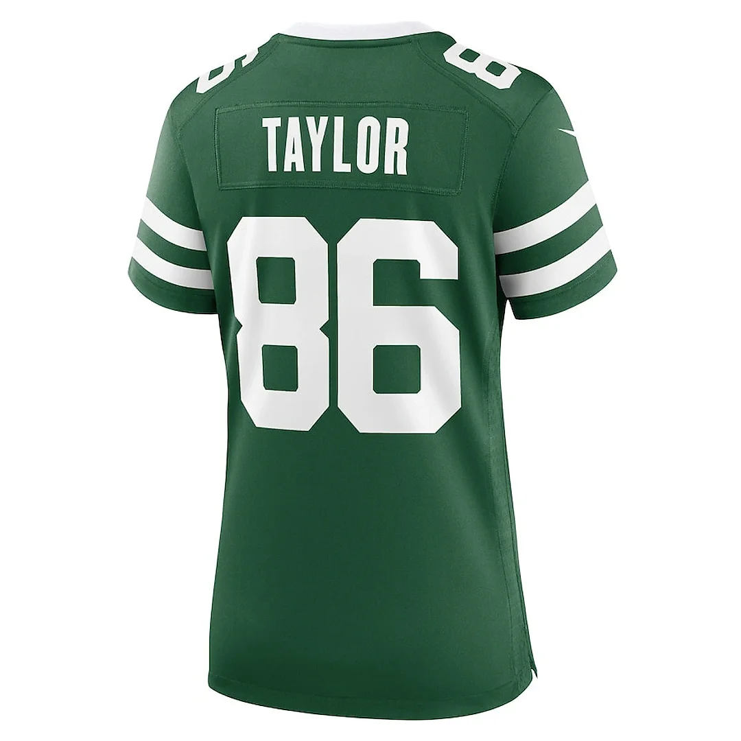 Zennovawear Malik Taylor 86 New York Jets Women's Team Game Jersey - Legacy Green