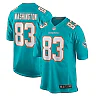 Zennovawear Malik Washington 83 Miami Dolphins Game Men Jersey - Aqua