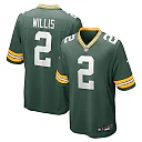 Zennovawear Malik Willis 2 Green Bay Packers Game Men Jersey - Green