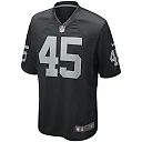 Zennovawear Marcel Reece 45 Las Vegas Raiders YOUTH Game Jersey - Black