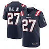 Zennovawear Marcellas Dial Jr. 27 New England Patriots Game Men Jersey - Navy