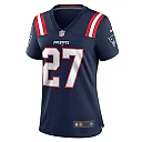 Zennovawear Marcellas Dial Jr. 27 New England Patriots Women's Game Jersey - Navy