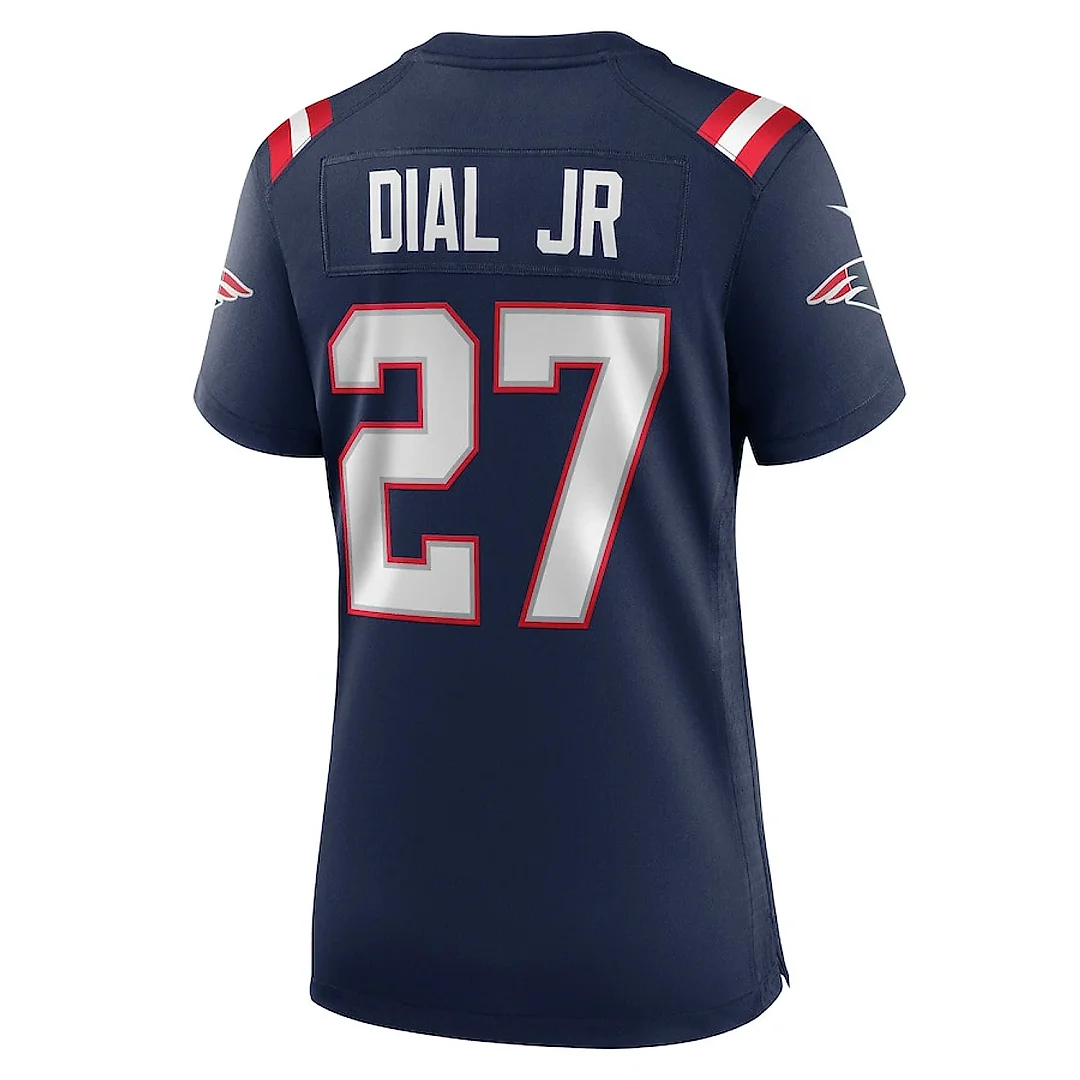 Zennovawear Marcellas Dial Jr. 27 New England Patriots Women's Game Jersey - Navy