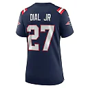 Zennovawear Marcellas Dial Jr. 27 New England Patriots Women's Game Jersey - Navy