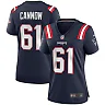 Zennovawear Marcus Cannon 61 New England Patriots Women Game Jersey - Navy