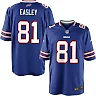 Zennovawear Marcus Easley 81 Buffalo Bills YOUTH Team Color Game Jersey