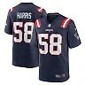 Zennovawear Marcus Harris 58 New England Patriots Team Game Men Jersey - Navy