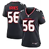 Zennovawear Marcus Haynes 56 Houston Texans Women's Team Game Jersey - Navy