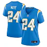 Zennovawear Marcus Maye 24 Los Angeles Chargers Women's Team Game Jersey - Powder Blue