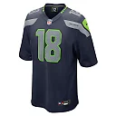 Zennovawear Marcus Simms 18 Seattle Seahawks Game Men Jersey - College Navy
