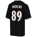 Zennovawear Mark Andrews 89 Baltimore Ravens YOUTH Game Jersey - Black