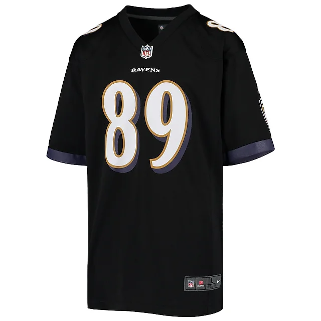 Zennovawear Mark Andrews 89 Baltimore Ravens YOUTH Game Jersey - Black