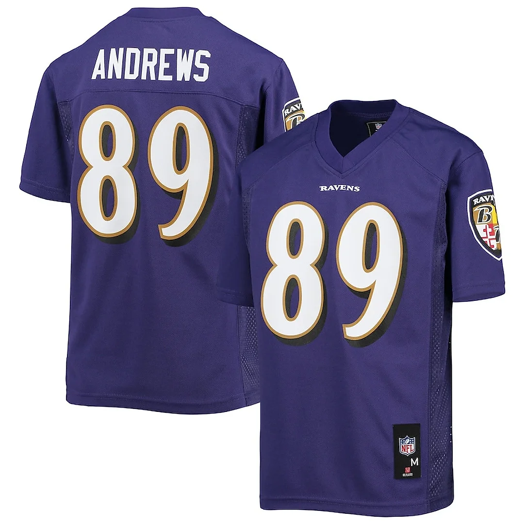 Zennovawear Mark Andrews 89 Baltimore Ravens YOUTH Jersey - Purple