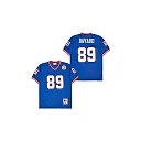 Zennovawear Mark Bavaro 89 New York Giants Spider Lockhart 43 Patch Throwback Men Jersey - Blue