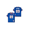 Zennovawear Mark Bavaro 89 New York Giants Spider Lockhart 43 Patch Throwback Men Jersey - Blue