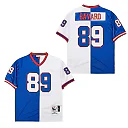 Zennovawear Mark Bavaro 89 New York Giants Two-Toned Throwback Men Jersey - Blue/White
