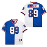 Zennovawear Mark Bavaro 89 New York Giants Two-Toned Throwback Men Jersey - Blue/White