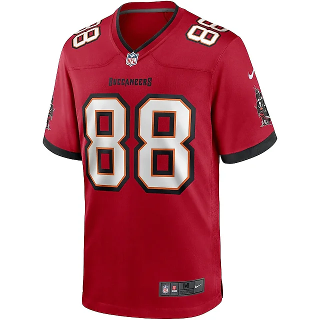 Zennovawear Mark Carrier 88 Tampa Bay Buccaneers Men Game Retired Jersey - Red