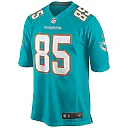 Zennovawear Mark Duper 85 Miami Dolphins Men Game Retired Jersey - Aqua
