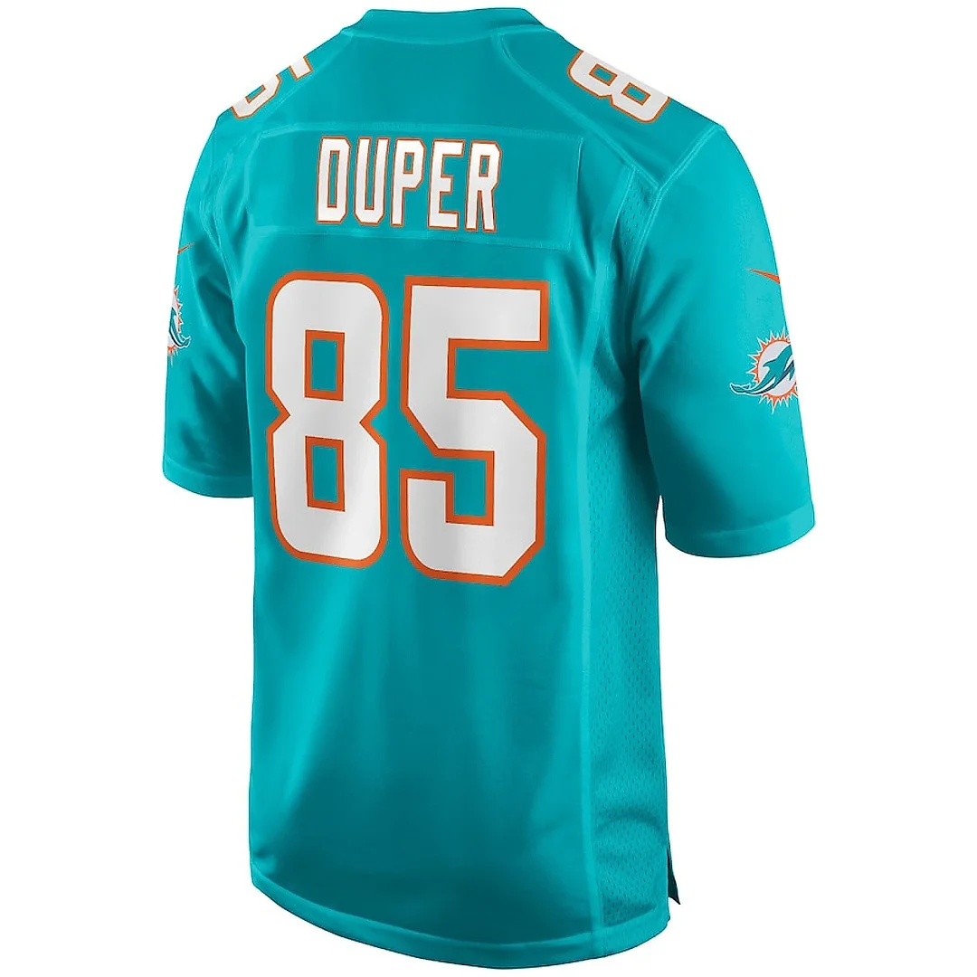 Zennovawear Mark Duper 85 Miami Dolphins Men Game Retired Jersey - Aqua