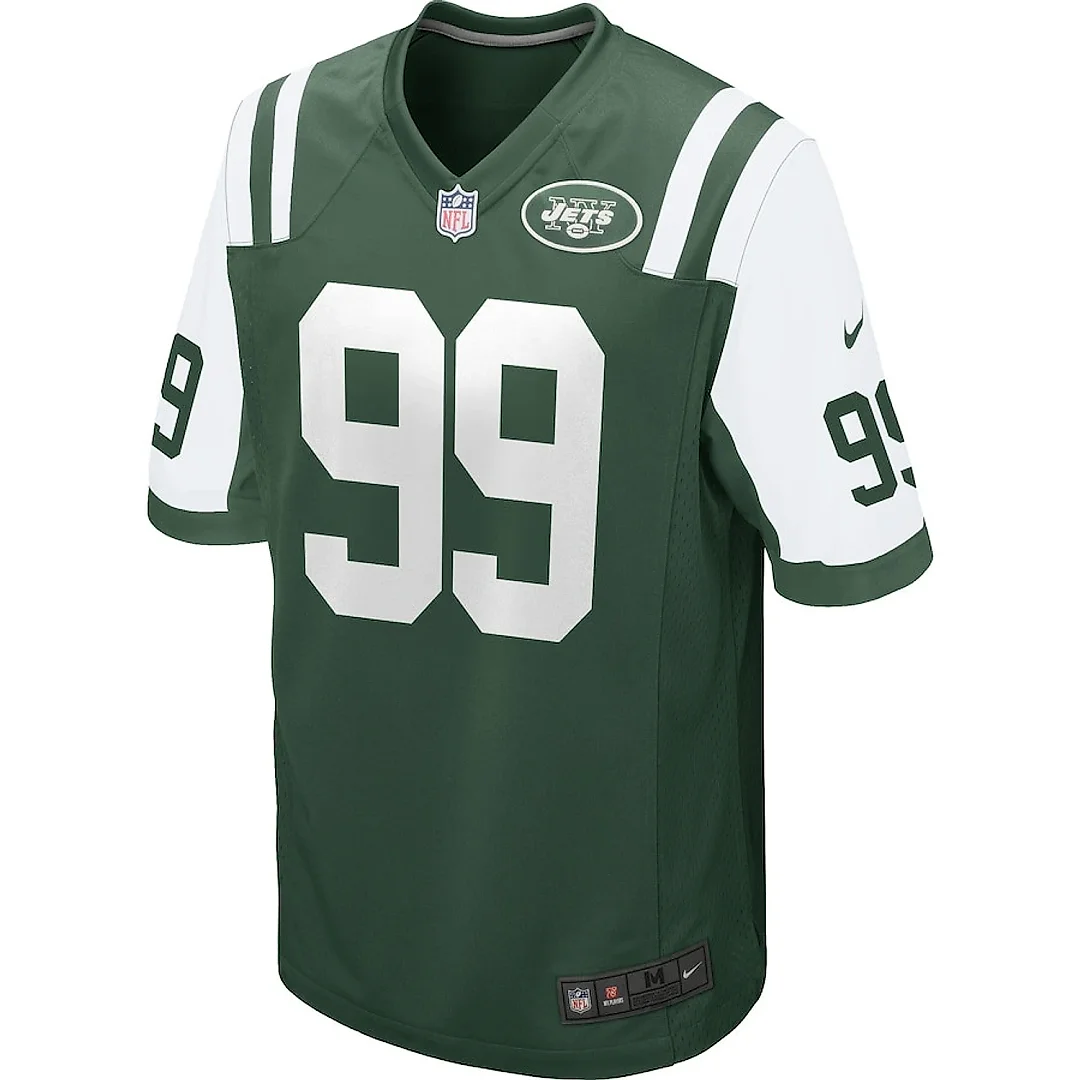 Zennovawear Mark Gastineau 99 New York Jets Men Retired Game Jersey - Green