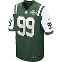 Zennovawear Mark Gastineau 99 New York Jets Men Retired Game Jersey - Green
