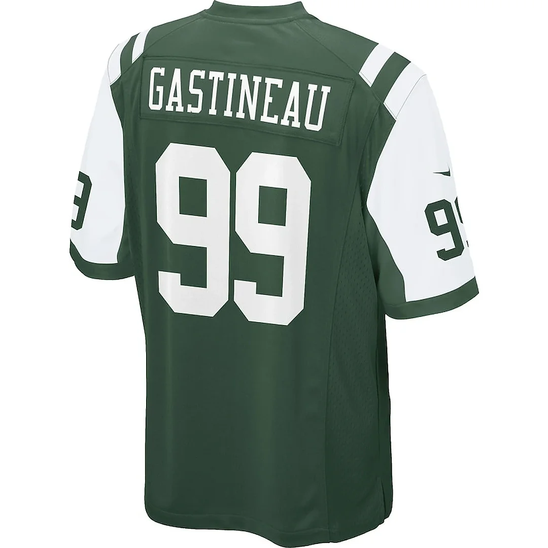 Zennovawear Mark Gastineau 99 New York Jets Men Retired Game Jersey - Green