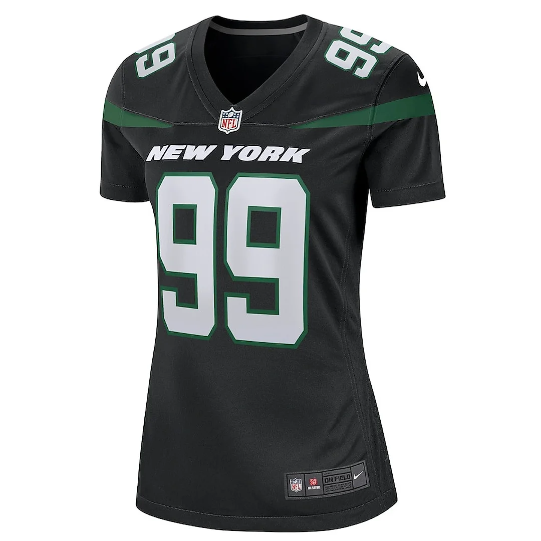 Zennovawear Mark Gastineau 99 New York Jets Women Game Jersey - Stealth Black