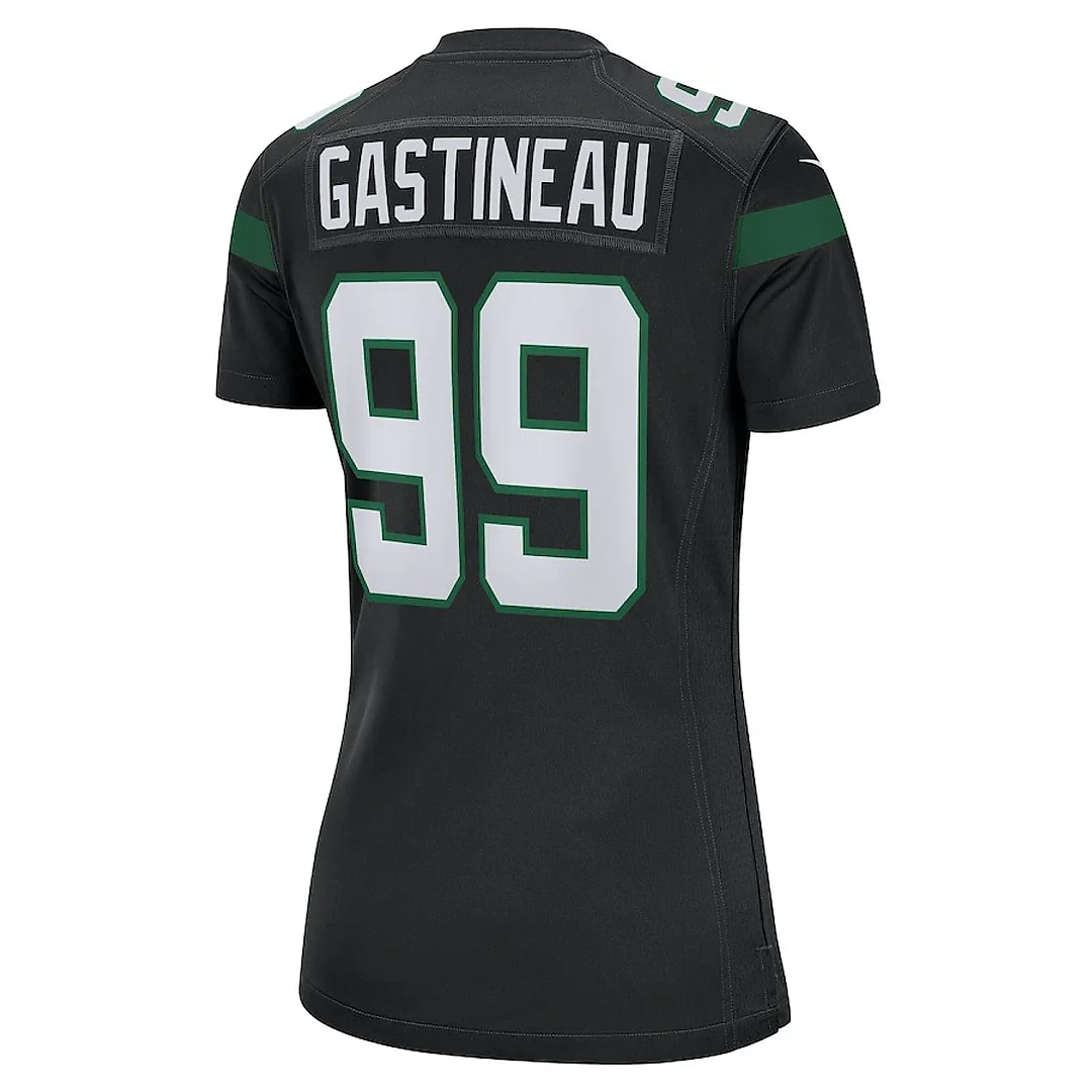 Zennovawear Mark Gastineau 99 New York Jets Women Game Jersey - Stealth Black