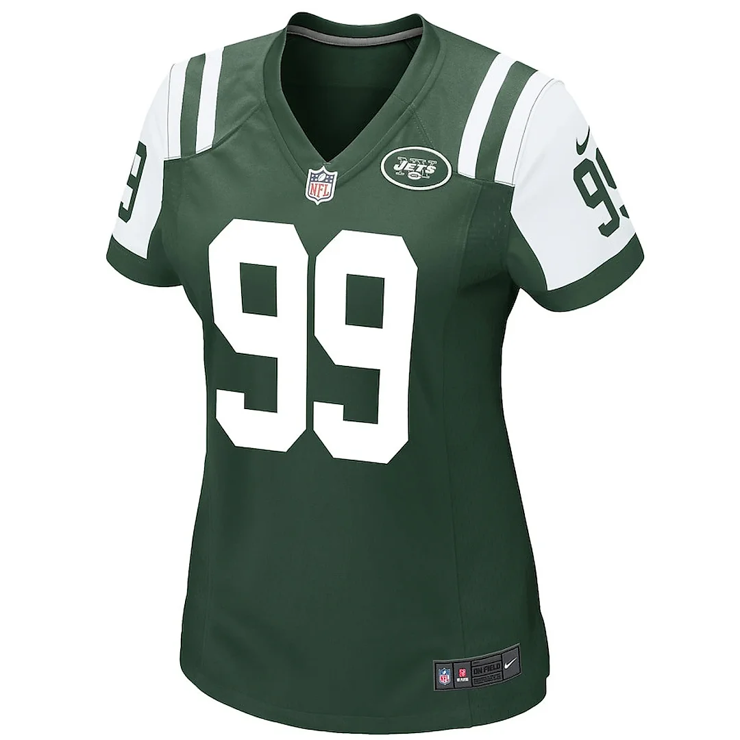 Zennovawear Mark Gastineau 99 New York Jets Women Retired Game Jersey - Green