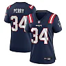 Zennovawear Mark Perry 34 New England Patriots Women's Team Game Jersey - Navy
