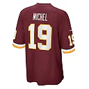 Zennovawear Marken Michel 19 Washington Football Team Men Game Jersey - Burgundy