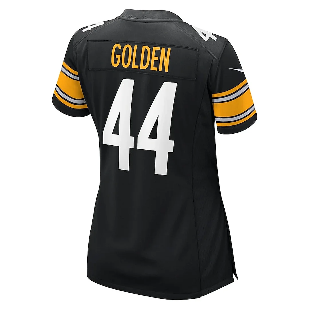 Zennovawear Markus Golden 44 Pittsburgh Steelers Women's Game Jersey - Black
