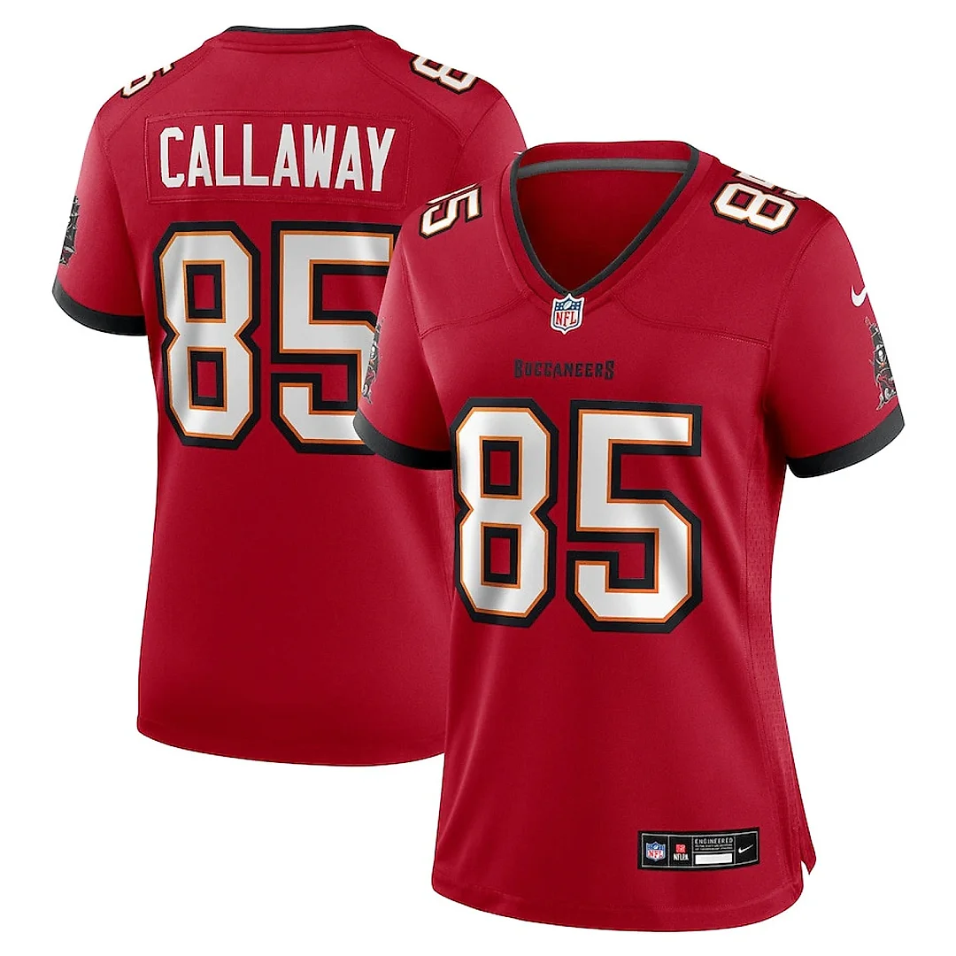 Zennovawear Marquez Callaway 85 Tampa Bay Buccaneers Women's Game Jersey - Red