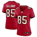 Zennovawear Marquez Callaway 85 Tampa Bay Buccaneers Women's Game Jersey - Red