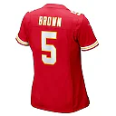 Zennovawear Marquise Brown 5 Kansas City Chiefs Women's Game Jersey - Red