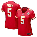 Zennovawear Marquise Brown 5 Kansas City Chiefs Women's Game Jersey - Red