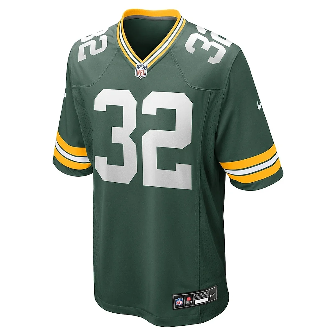 Zennovawear MarShawn Lloyd 32 Green Bay Packers Game Men Jersey - Green
