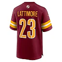 Zennovawear Marshon Lattimore 23 Washington Commanders Game Men Jersey - Burgundy