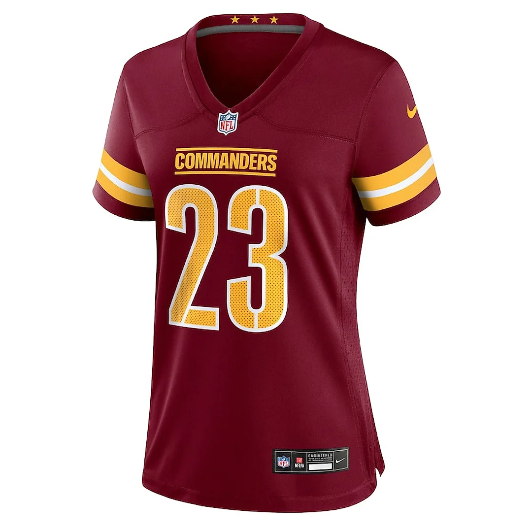 Zennovawear Marshon Lattimore 23 Washington Commanders Women's Game Jersey - Burgundy