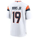 Zennovawear Marvin Mims Jr 19 Denver Broncos Game Men Jersey - White