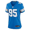 Zennovawear Mathieu Betts 95 Detroit Lions Women's Game Jersey - Blue