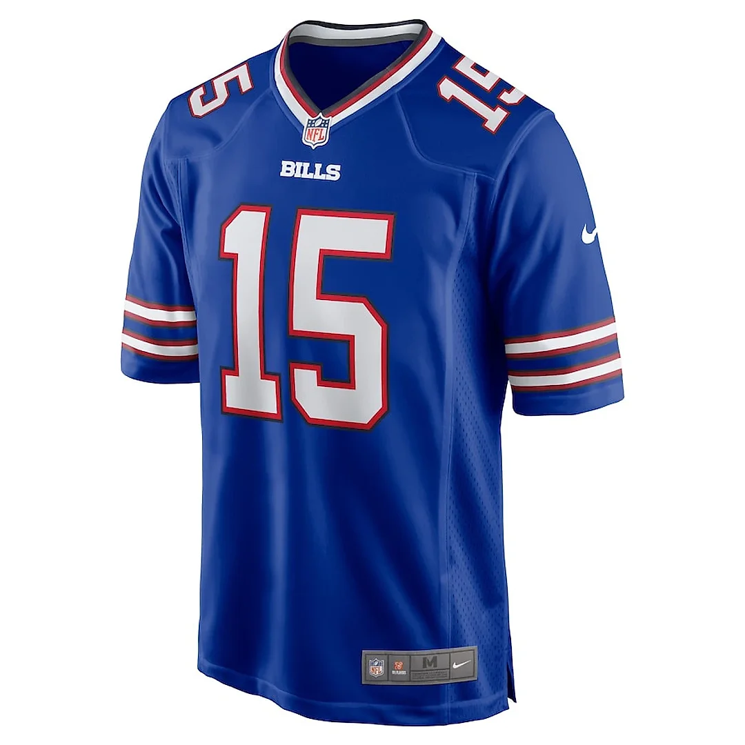 Zennovawear Matt Haack 15 Buffalo Bills Game Men Jersey - Royal