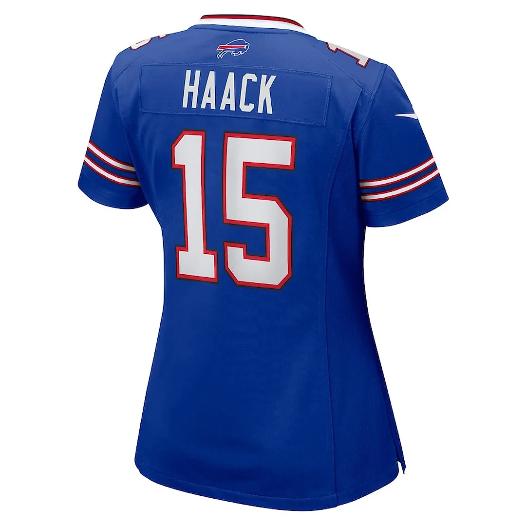 Zennovawear Matt Haack 15 Buffalo Bills Women's Game Jersey - Royal