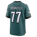 Zennovawear Matt Hennessy 77 Philadelphia Eagles Game Men Jersey - Midnight Green