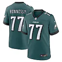 Zennovawear Matt Hennessy 77 Philadelphia Eagles Game Men Jersey - Midnight Green