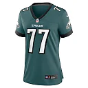 Zennovawear Matt Hennessy 77 Philadelphia Eagles Women Game Jersey - Midnight Green