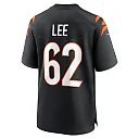 Zennovawear Matt Lee 62 Cincinnati Bengals Game Men Jersey - Black