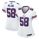 Zennovawear Matt Milano 58 Buffalo Bills Women's Game Jersey - White