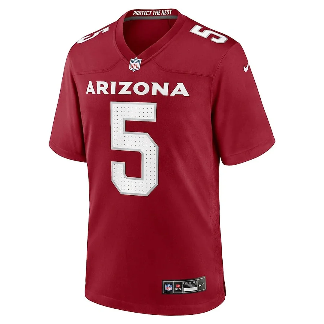 Zennovawear Matt Prater 5 Arizona Cardinals Team Game Men Jersey - Cardinal